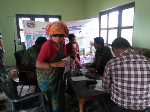free health checkup campaign for older people