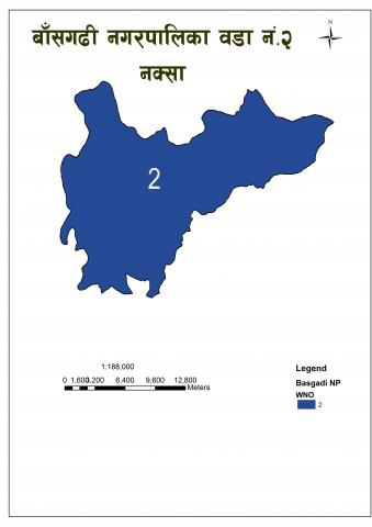 वडा न‌ं २ काे नक्सा